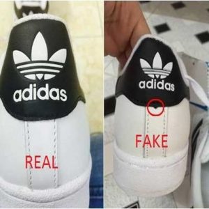 phân biệt giày adidas chính hãng và fake