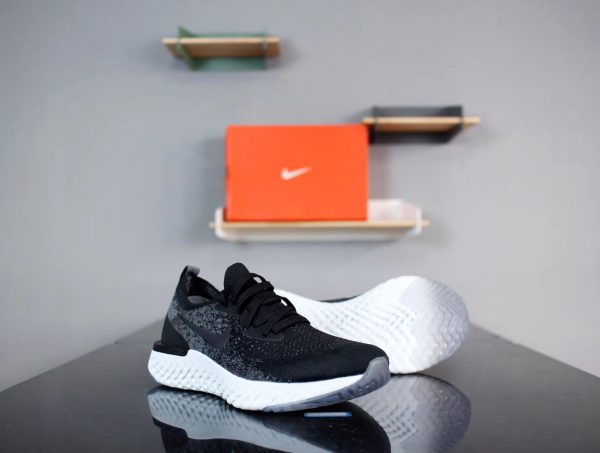 Giày Nike Epic React FlyKnit màu đen xám