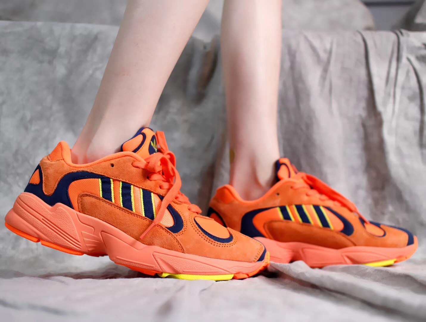 Giày Adidas Originals Yung màu cam