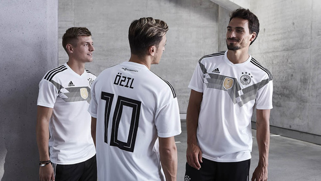 Áo adidas tuyển Đức lượt về