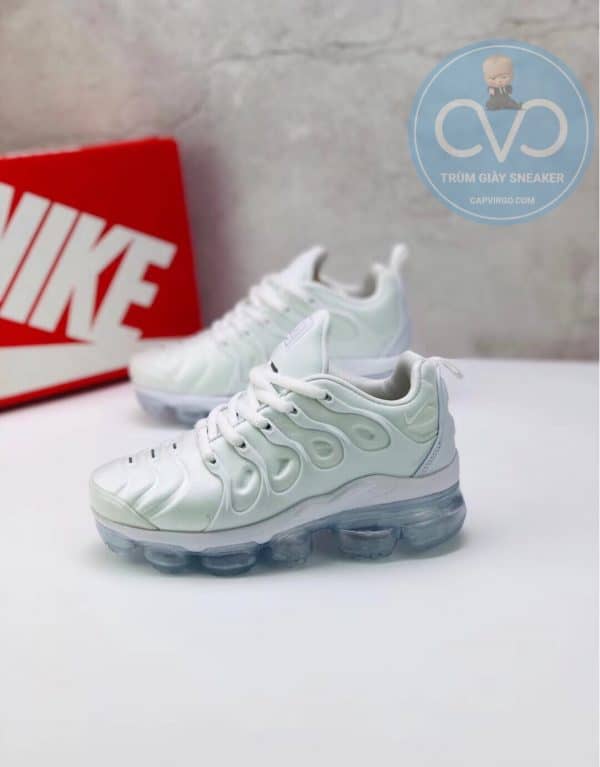 Giày trẻ em Nike Air Vapormax Plus màu trắng