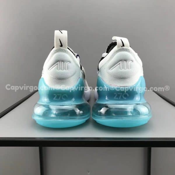 Giày trẻ em Nike air max 270 màu xanh xám