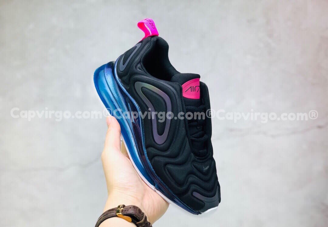 Giày trẻ em Nike air max 720 màu đen hồng