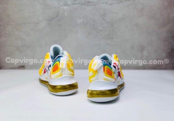 Giày trẻ em Nike air max 720 màu vàng trắng