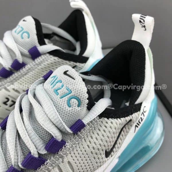 Giày trẻ em Nike air max 270 màu xanh xám
