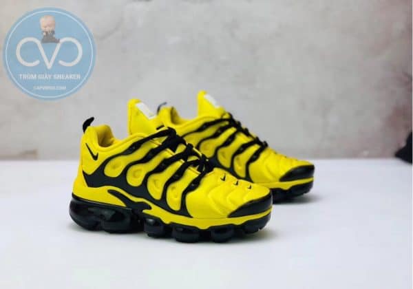 Giày trẻ em Nike Air Vapormax Plus màu vàng đen