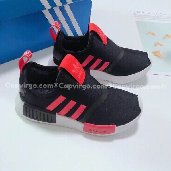 Giày adidas NMD 360 trẻ em màu đen đỏ