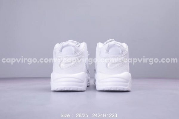 Giày trẻ em Nike Air More Uptempo màu full trắng