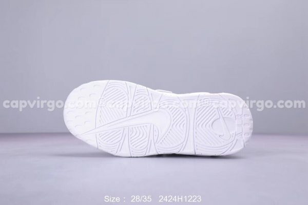 Giày trẻ em Nike Air More Uptempo màu full trắng