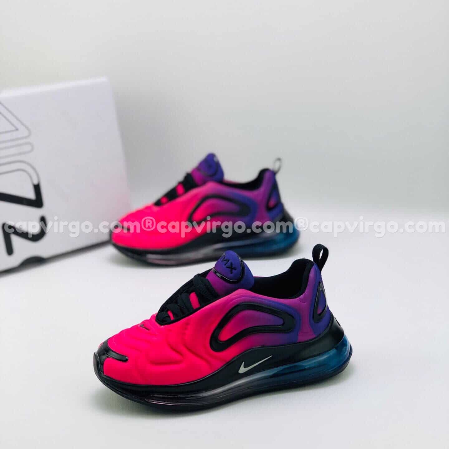 Giày trẻ em Nike air max 720 màu tím hồng