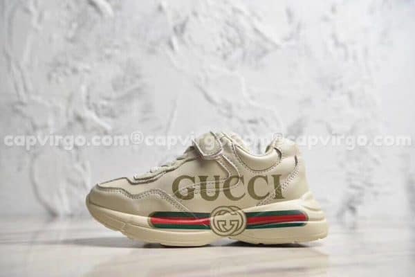 Giày trẻ em giày Gucci Rhyton Vintage Trainer