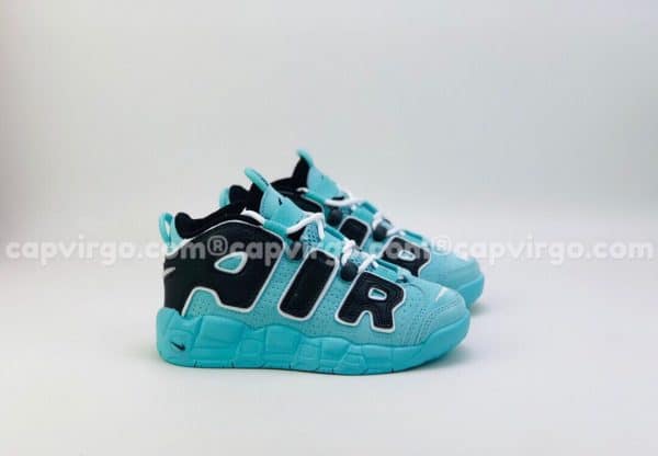 Giày trẻ em Nike Air More Uptempo màu xanh đen