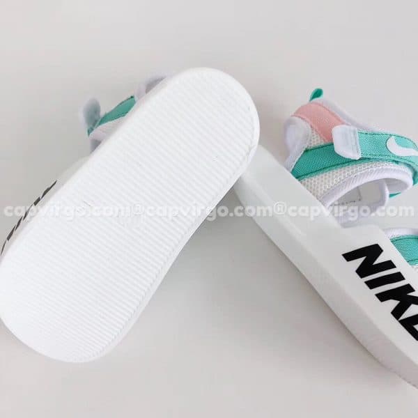 Sandal Nike trẻ em 3 dây màu xanh hồng