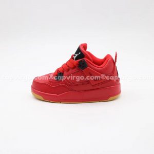 Giày trẻ em Air Jordan 4 màu đỏ