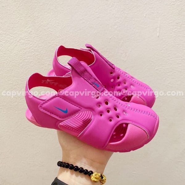 Sandal Nike Sunray trẻ em màu hồng siêu nhẹ