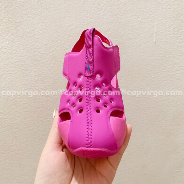 Sandal Nike Sunray trẻ em màu hồng siêu nhẹ