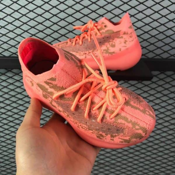 Giày Adidas Yeezy 380 trẻ em màu hồng cam