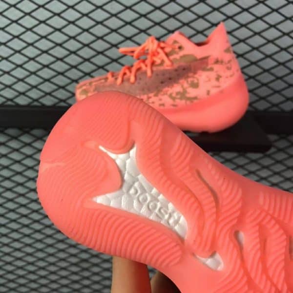 Giày Adidas Yeezy 380 trẻ em màu hồng cam