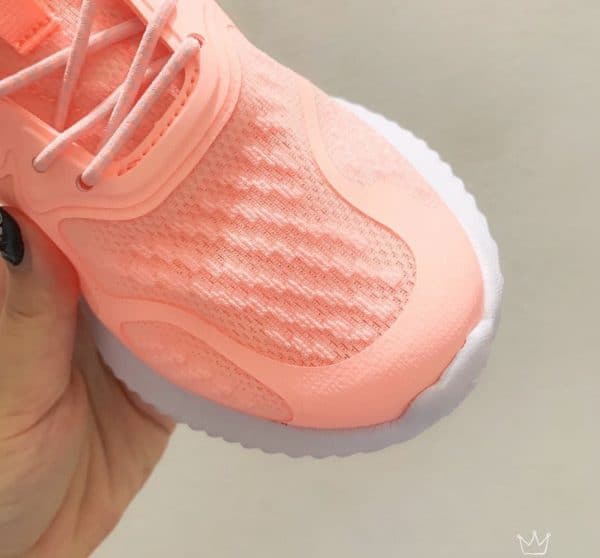 Giày Adidas AlphaBounce trẻ em màu hồng cam đế trắng