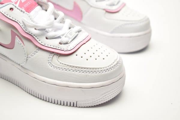 Giày trẻ em nike Air Force 1 Shadow trắng hồng