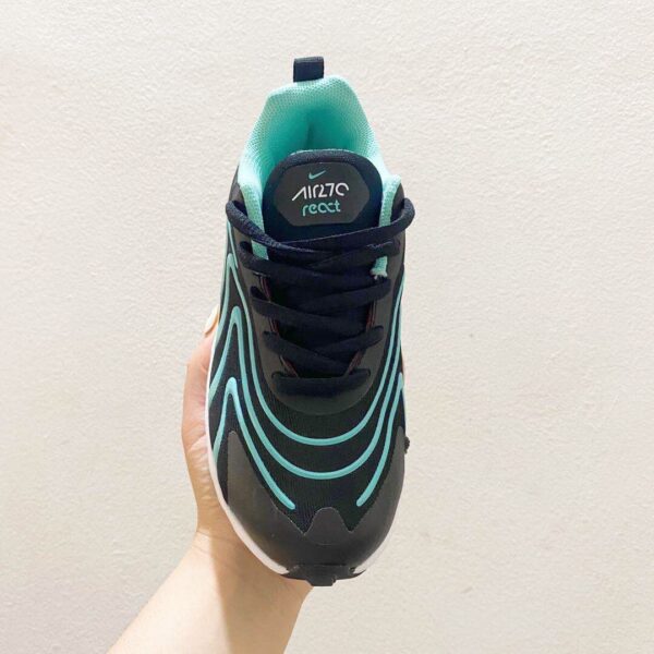 Giày trẻ em Nike air max 270 màu đen xanh