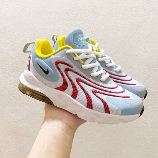 Giày trẻ em Nike air max 270 màu xanh đỏ Giày trẻ em Nike air max 270 màu xanh đỏ