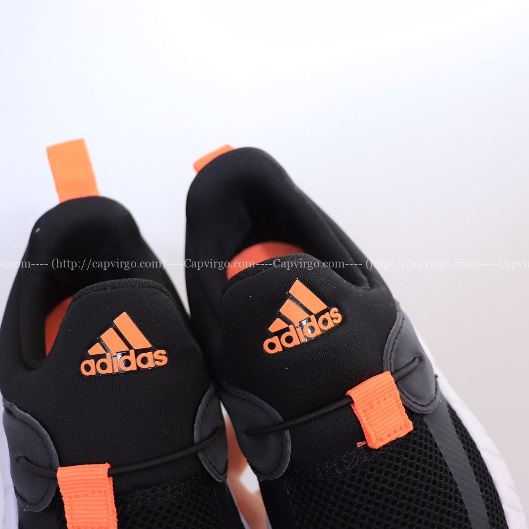 Giày Adidas trẻ em Hippo Campus màu cam đen