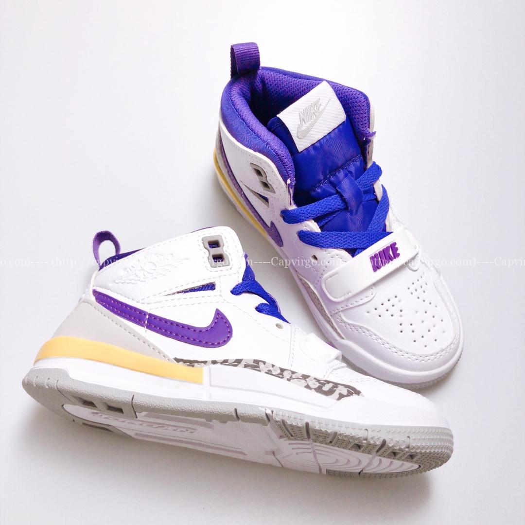 Giày Nike Air Jordan Legacy 312 trẻ em màu trắng xanh