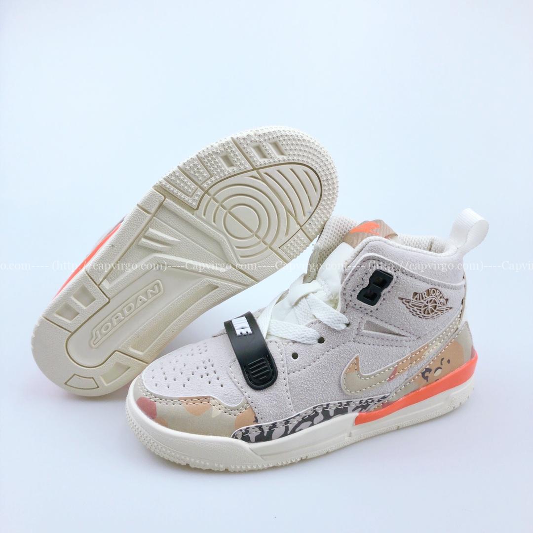 Giày Nike Air Jordan Legacy 312 trẻ em màu ghi