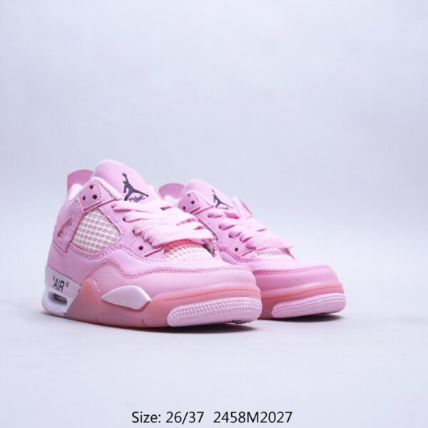 Giày trẻ em Air Jordan 4 màu hồng