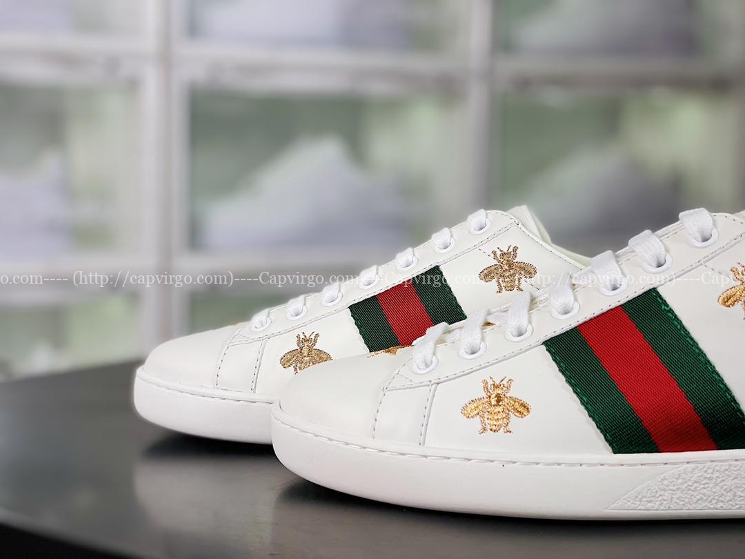 Giày Gucci Ace Embroidered Low-Top họa tiết sao ong