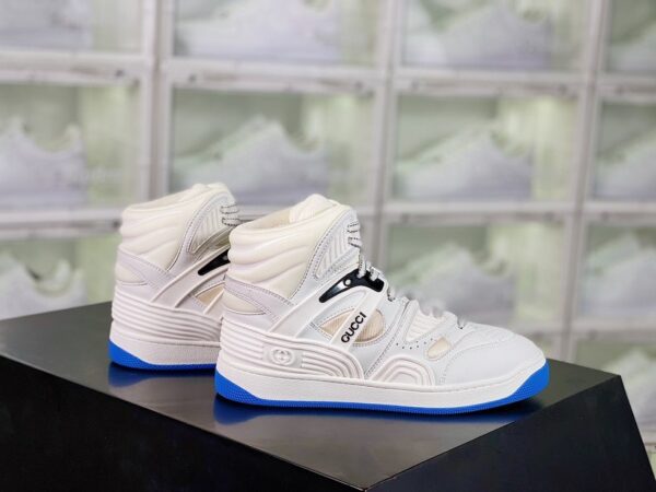 Giày Gucci Basket High-Top Sneaker cao cổ siêu cấp