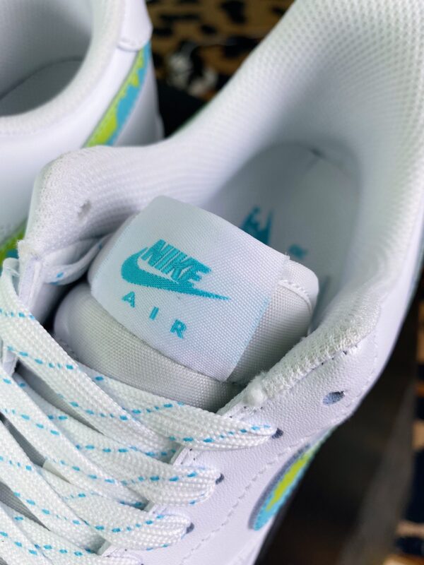 Giày Nike Air Force 1Low '07 LV8"GmbH màu trắng logo xanh