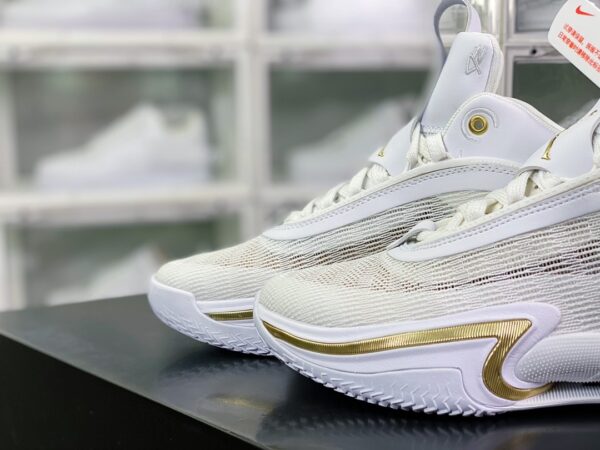 Giày Nike Air Jordan XXXVI PE"White Gold"AJ36 siêu cấp màu trắng