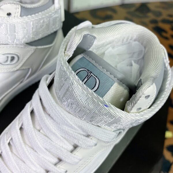 Giày Dior Nam B27 Oblique Galaxy High Top Sneakers màu ghi