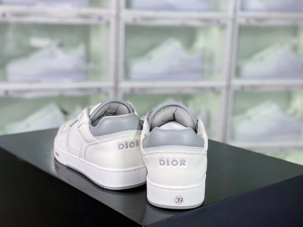 Giày Dior B27 Oblique Galaxy Low Top cổ thấp màu ghi siêu cấp