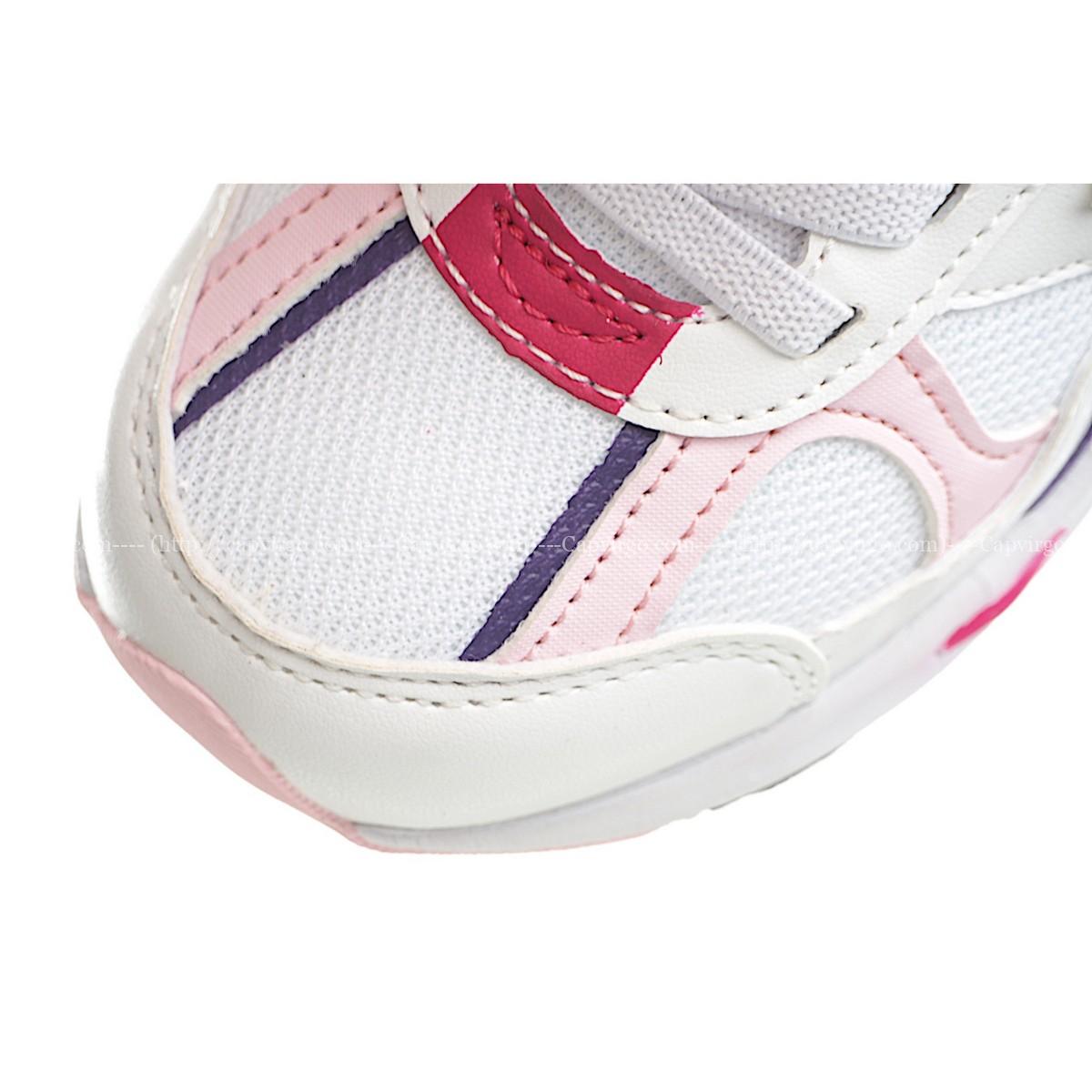 Giày chạy bộ trẻ em newbalance 878 - NB878 màu trắng hồng