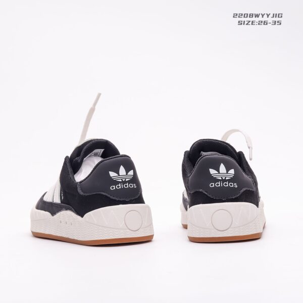 Giày Adidas Superstar trẻ em Atmos x Adimatic Low màu đen trắng