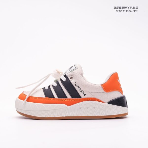 Giày Adidas Superstar trẻ em Atmos x Adimatic Low màu cam