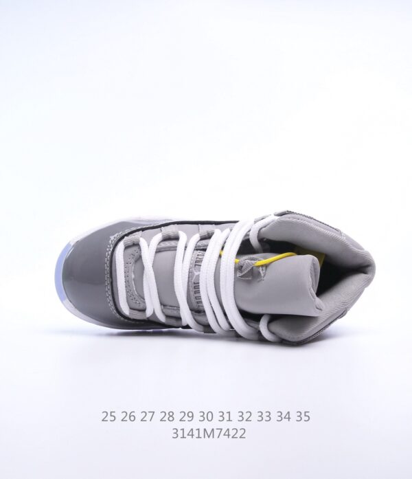 Giày Air Jordan 11 Platinum Tint trẻ em siêu cấp màu ghi