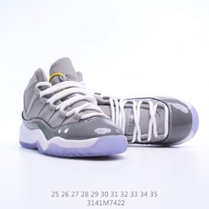 Giày Air Jordan 11 Platinum Tint trẻ em siêu cấp màu ghi