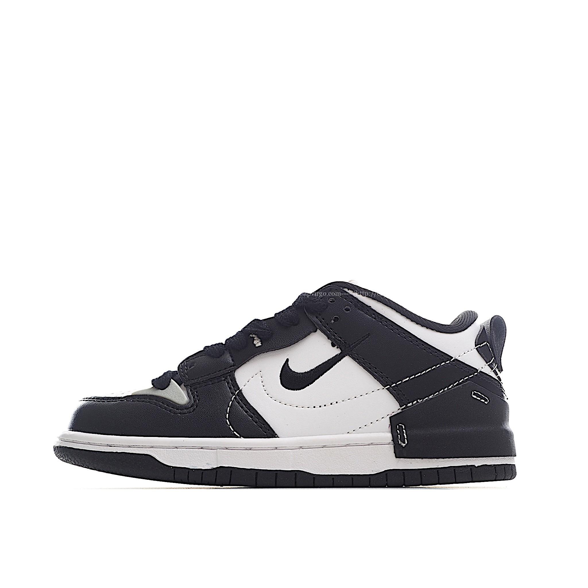Giày trẻ em Nike Dunk Low Disrupt 2 màu đen trắng