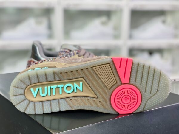 Giày thể thao Louis Vuitton (LV) siêu cấp hoạt tiết thổ cẩm