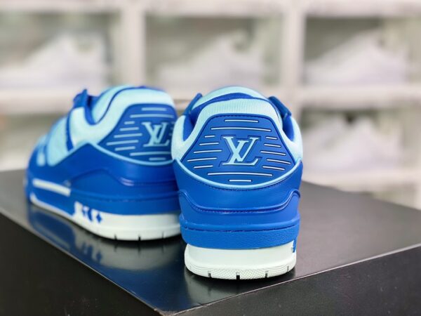 Giày thể thao Louis Vuitton (LV) siêu cấp best Likeauth full xanh