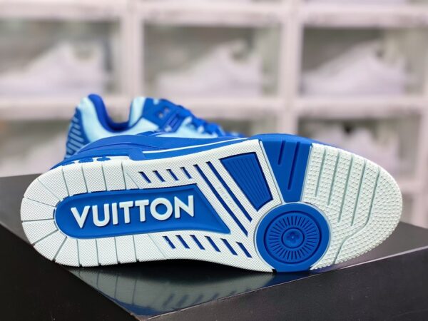 Giày thể thao Louis Vuitton (LV) siêu cấp best Likeauth full xanh