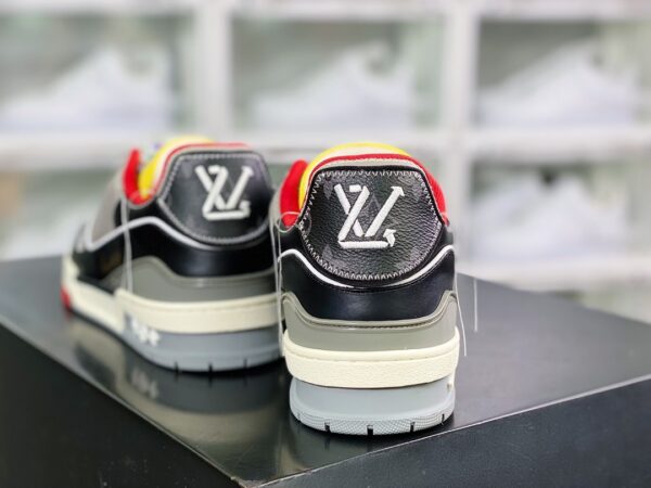 Giày thể thao Louis Vuitton (LV) siêu cấp nhiều màu lưỡi gà vàng