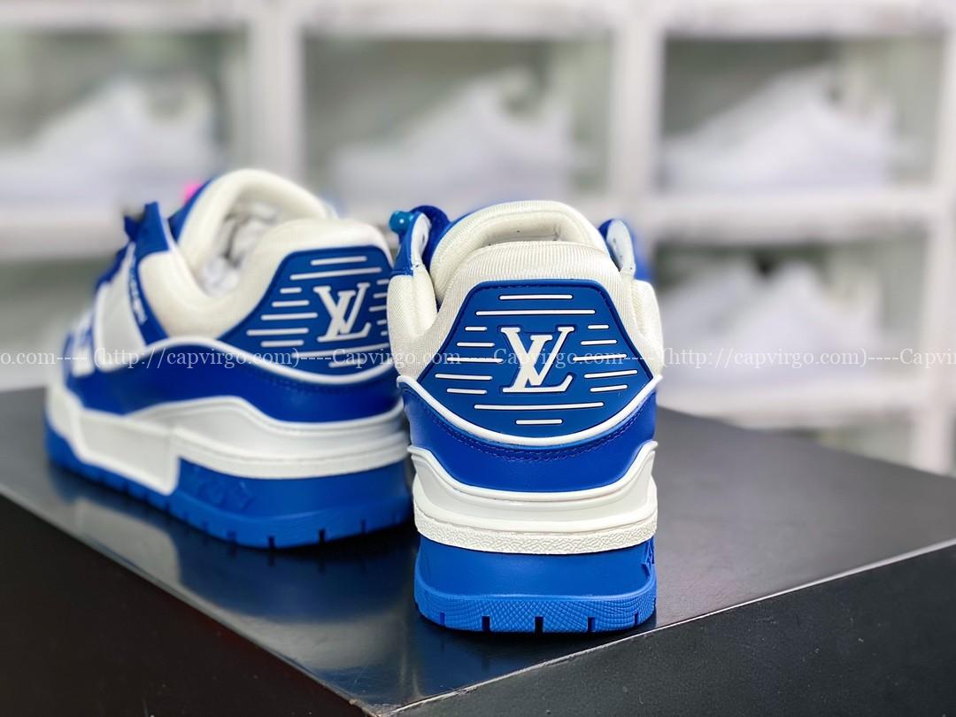 Giày thể thao Louis Vuitton (LV) siêu cấp best Likeauth màu xanh navy