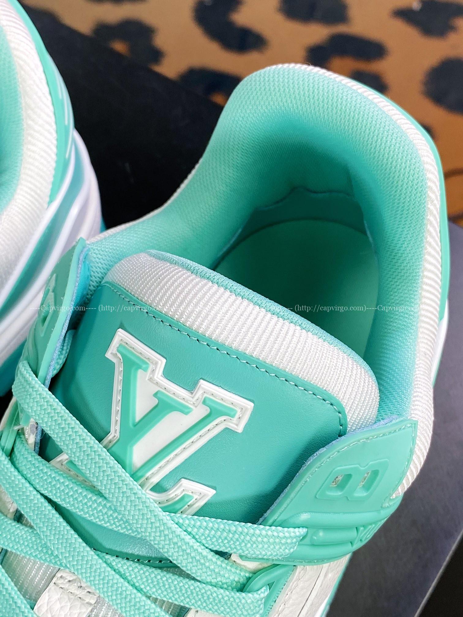 Giày thể thao Louis Vuitton (LV) siêu cấp best Likeauth màu xanh