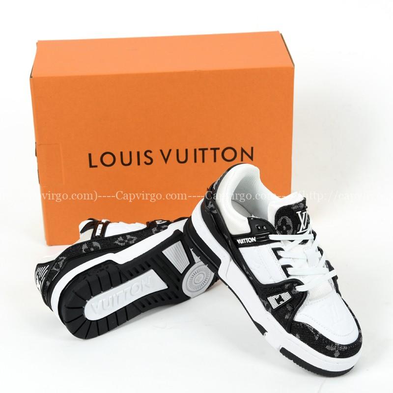Giày Louis Vuitton trẻ em màu đen trắng