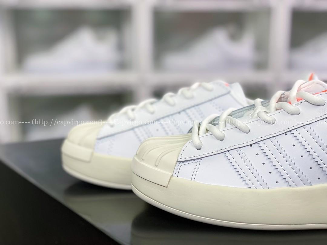 Giày Adidas Superstar Ayoon W màu trắng sữa
